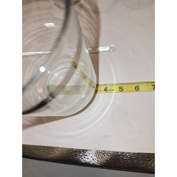 MCM Silver Band Barware Set 1 Pitcher 6 Roly Poly Glasses Vintage - Picture 8 of 10